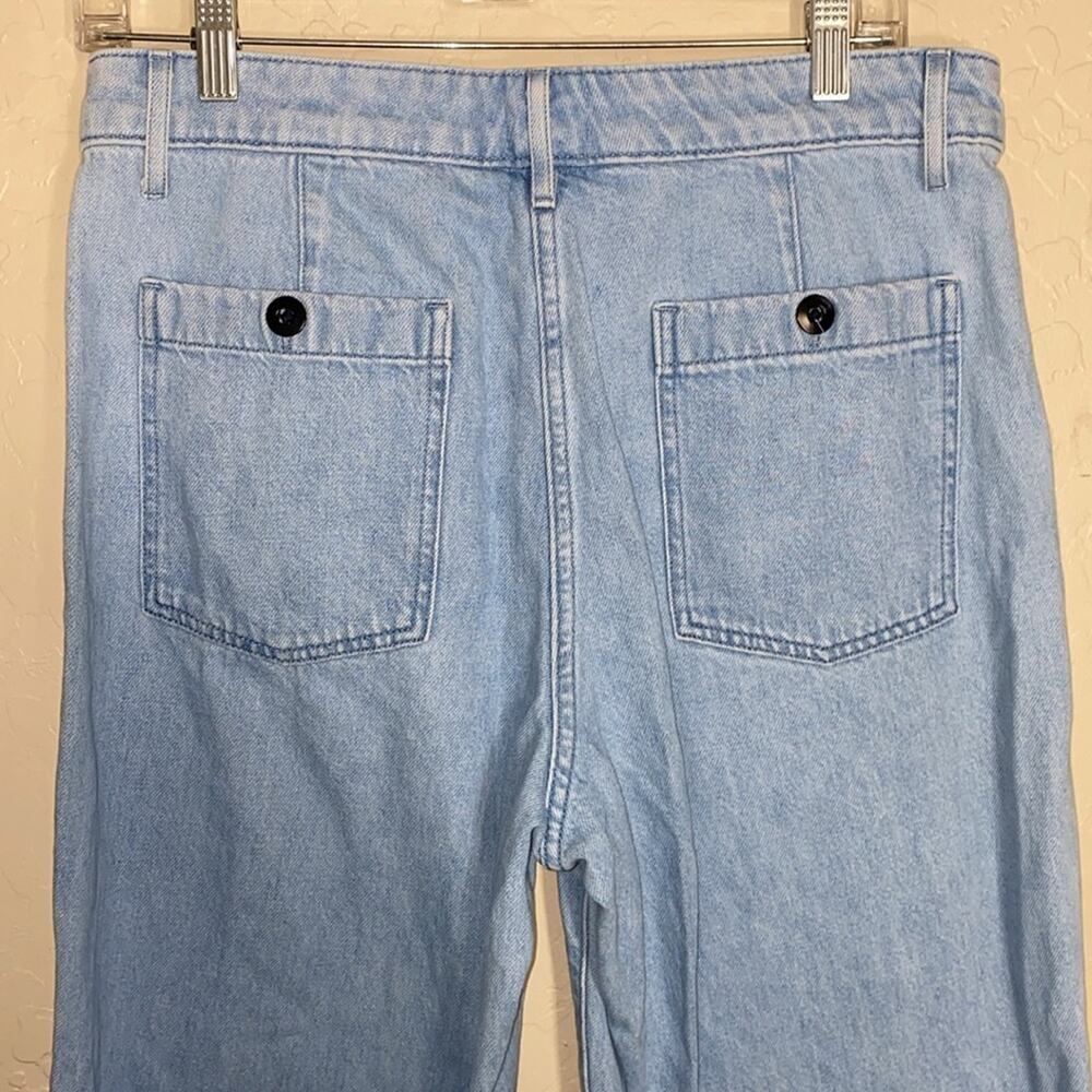 Aritzia Wilfred Free Adrift Jean high rise wide leg size 10 - Picture 6 of 10